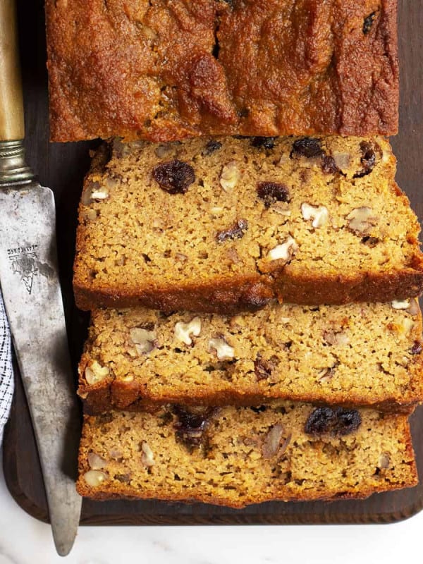 Almond Flour Pumpkin Bread