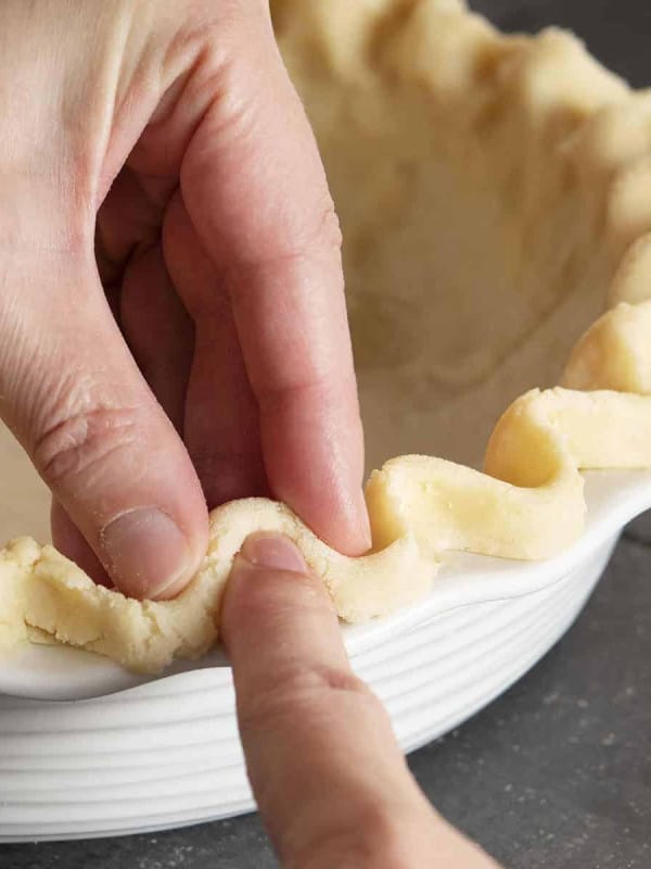 Fluting Lard Pie Crust