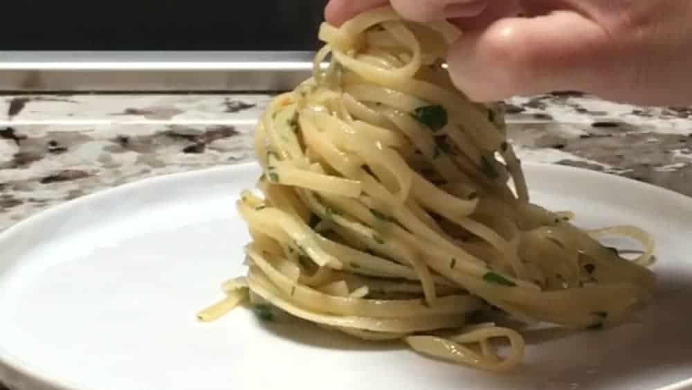 Plating Pasta