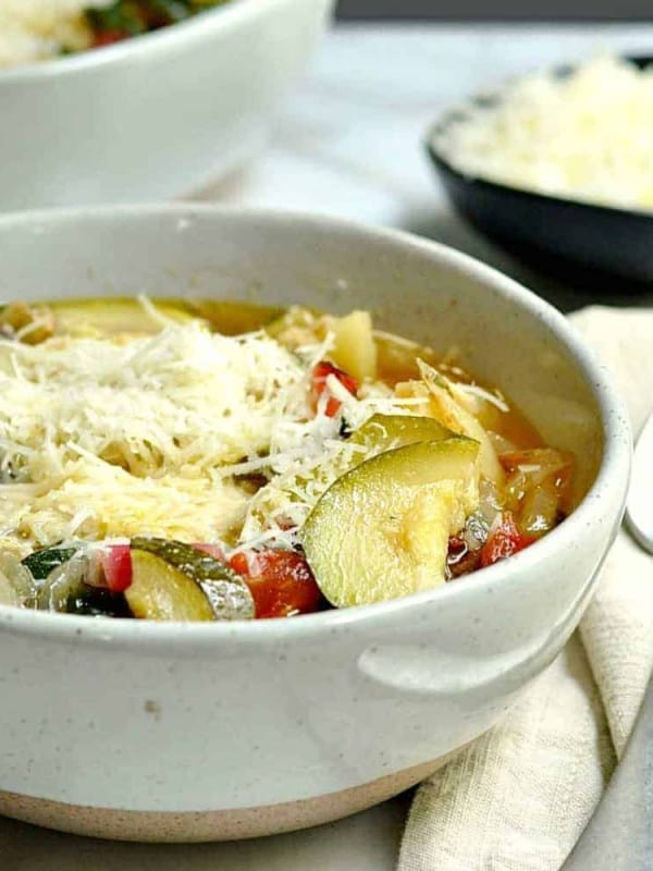 Roasted Vegetable Minestrone