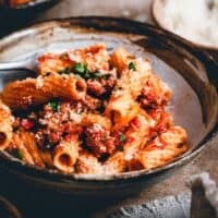 Sausage and Peppers Pasta Pin