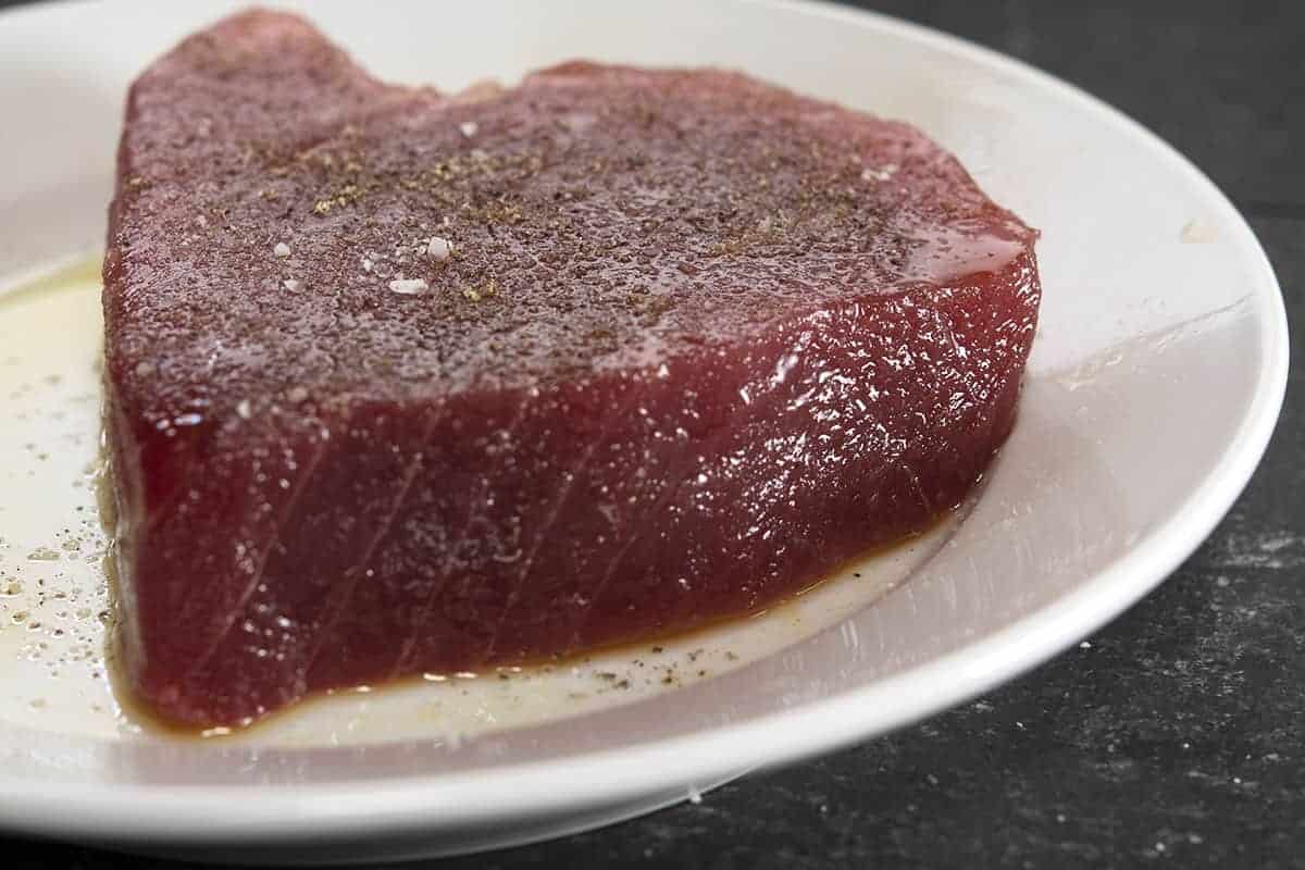 Seasoned Tuna Steak