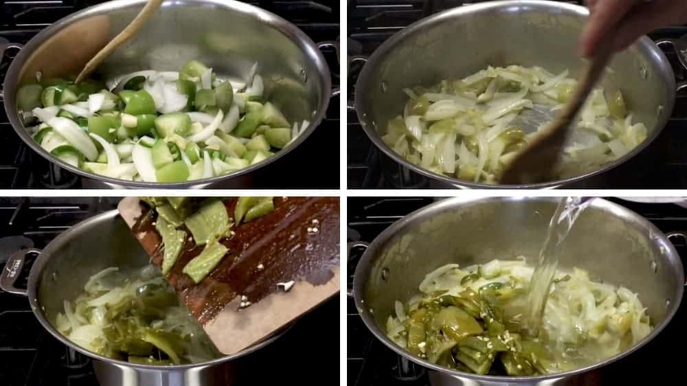 Softening Ingredients for Green Enchilada Sauce