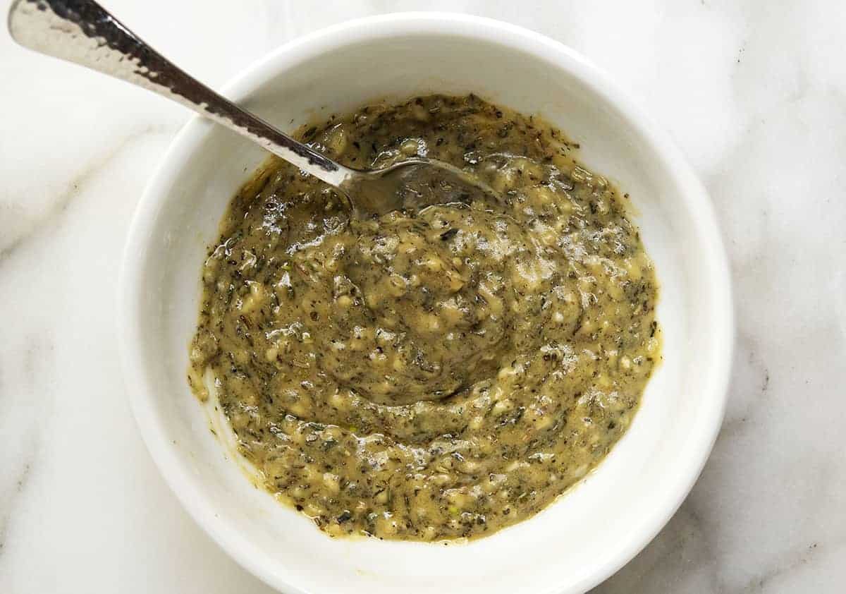 mustard herb paste